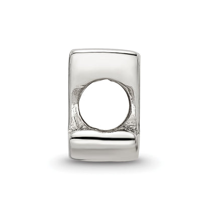 Sterling Silver Reflections Letter Z Script Bead