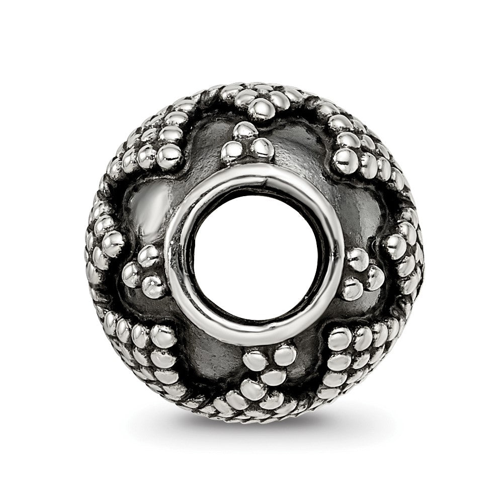 Sterling Silver Reflections Decorative Bali Bead
