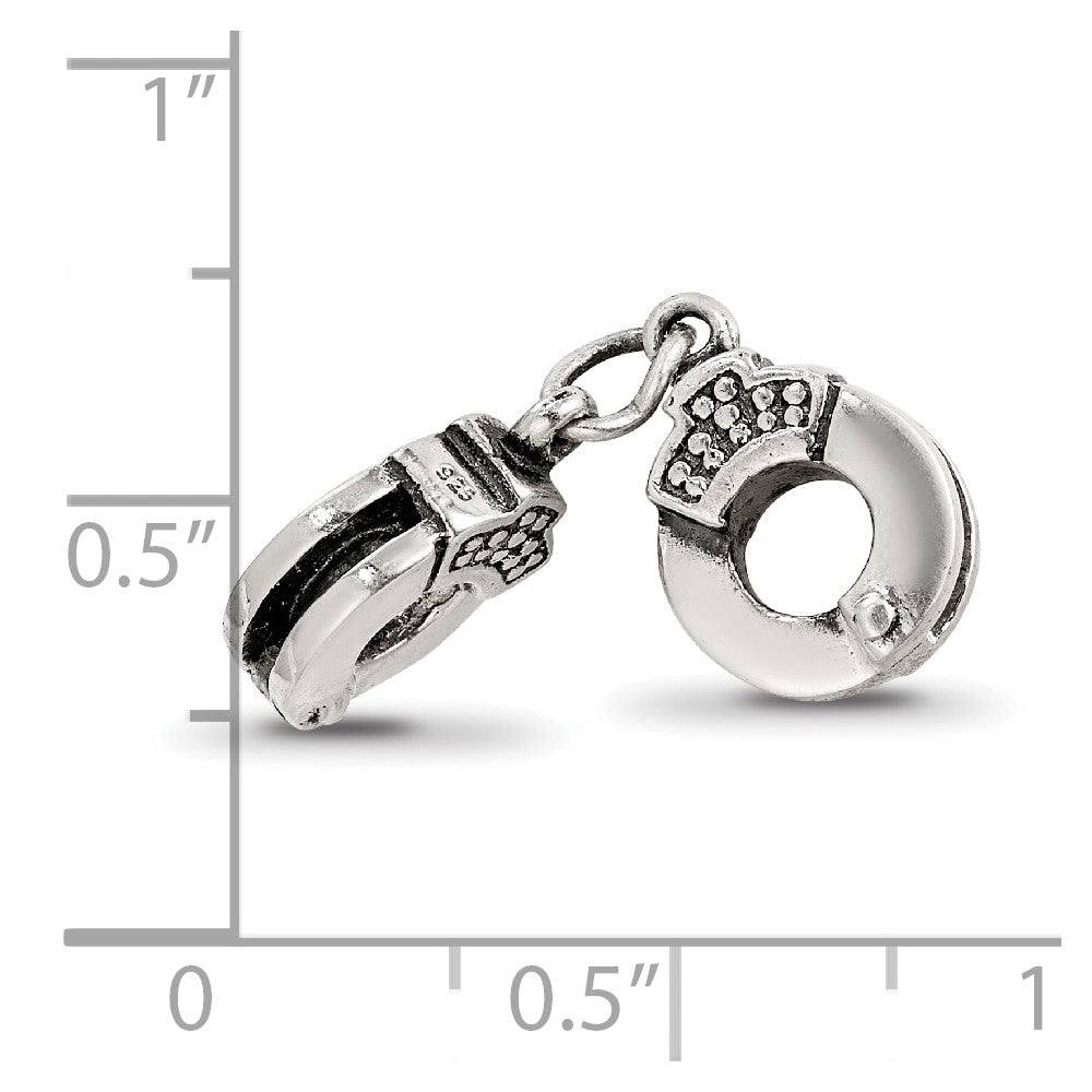 Sterling Silver Reflections Handcuffs Bead