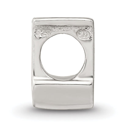 Sterling Silver Reflections Letter J Bead