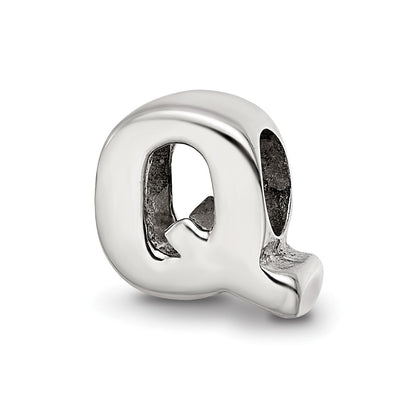 Sterling Silver Reflections Letter Q Bead