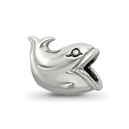 Sterling Silver Reflections Kids Whale Bead