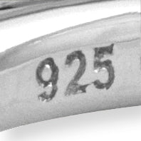 Sterling Silver Stackable Expressions Peridot Flower Ring (Size 6 Only)