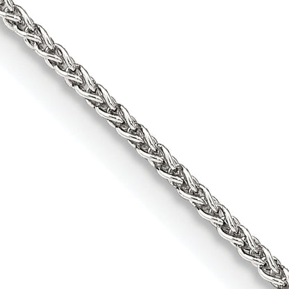 42 Inch Sterling Silver 1.5mm Round Spiga Chain Necklace
