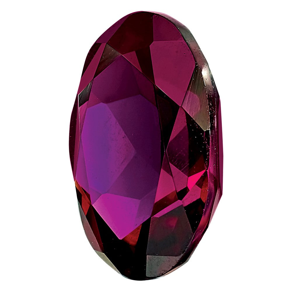 Gemstone Rhodolite Garnet Aa Quality 9X7mm Oval