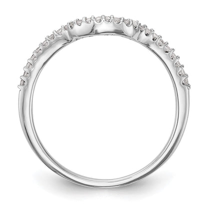 14K White Gold Lab Grown VS/SI+ G+ Diamond Wedding Band Ring