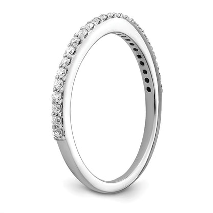 14K White Gold True Origin 1/4 Carat Lab Grown Diamond Vs/Si D E F Wedding Band
