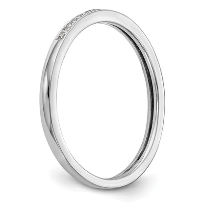 10K White Gold Lab Grown VS/SI+ G+ Diamond Set of 2 Wedding Band Rings