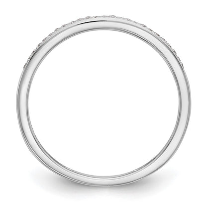 14k White Gold 1/6 Ct. Lab Grown Diamond VS/SI+ G+ Complete Set of Two Wedding Bands