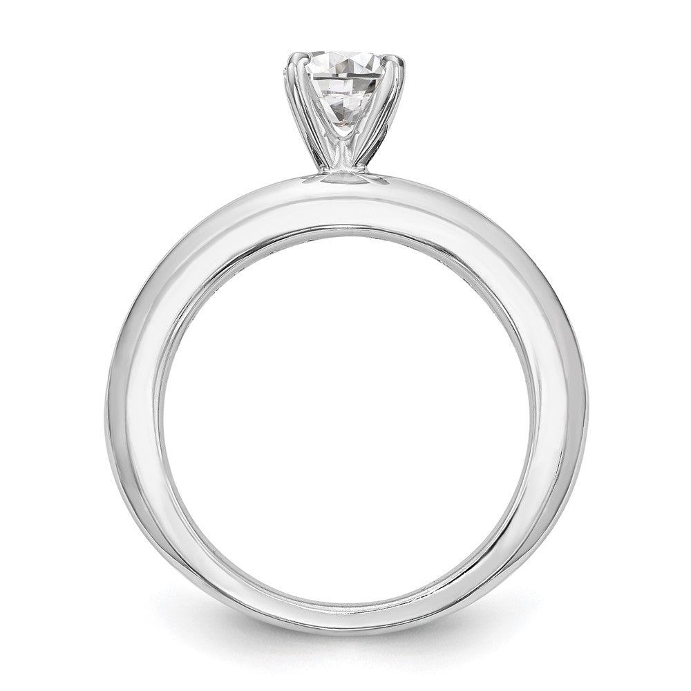 14K White Gold Lab Grown Diamond VS/SI+ G+ Engagement Ring