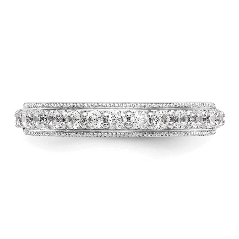 14K White Gold True Origin 1/2 Carat Lab Grown Diamond Vs/Si D E F Wedding Band