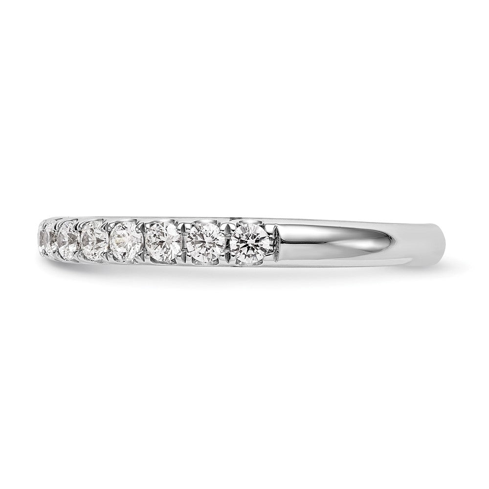 14k White Gold 1/2 Ct. Lab Grown Diamond VS/SI+ G+ Wedding Band Ring