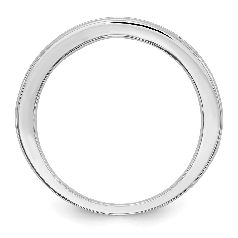 10K White Gold 10K Sapphire Band