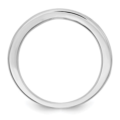 10K White Gold 10K Sapphire Band