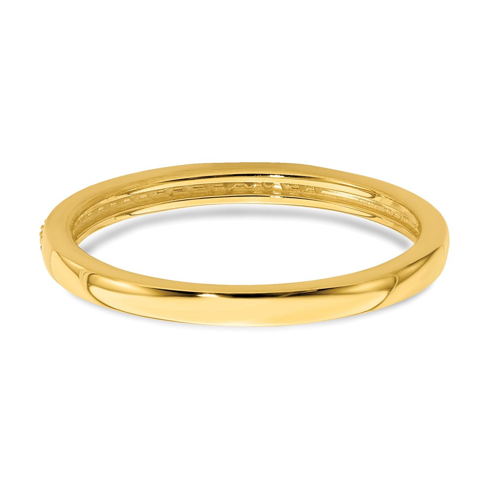 10k Yellow Gold 1/15 Ct. Lab Grown Diamond VS/SI+ G+ Complete Wedding Band