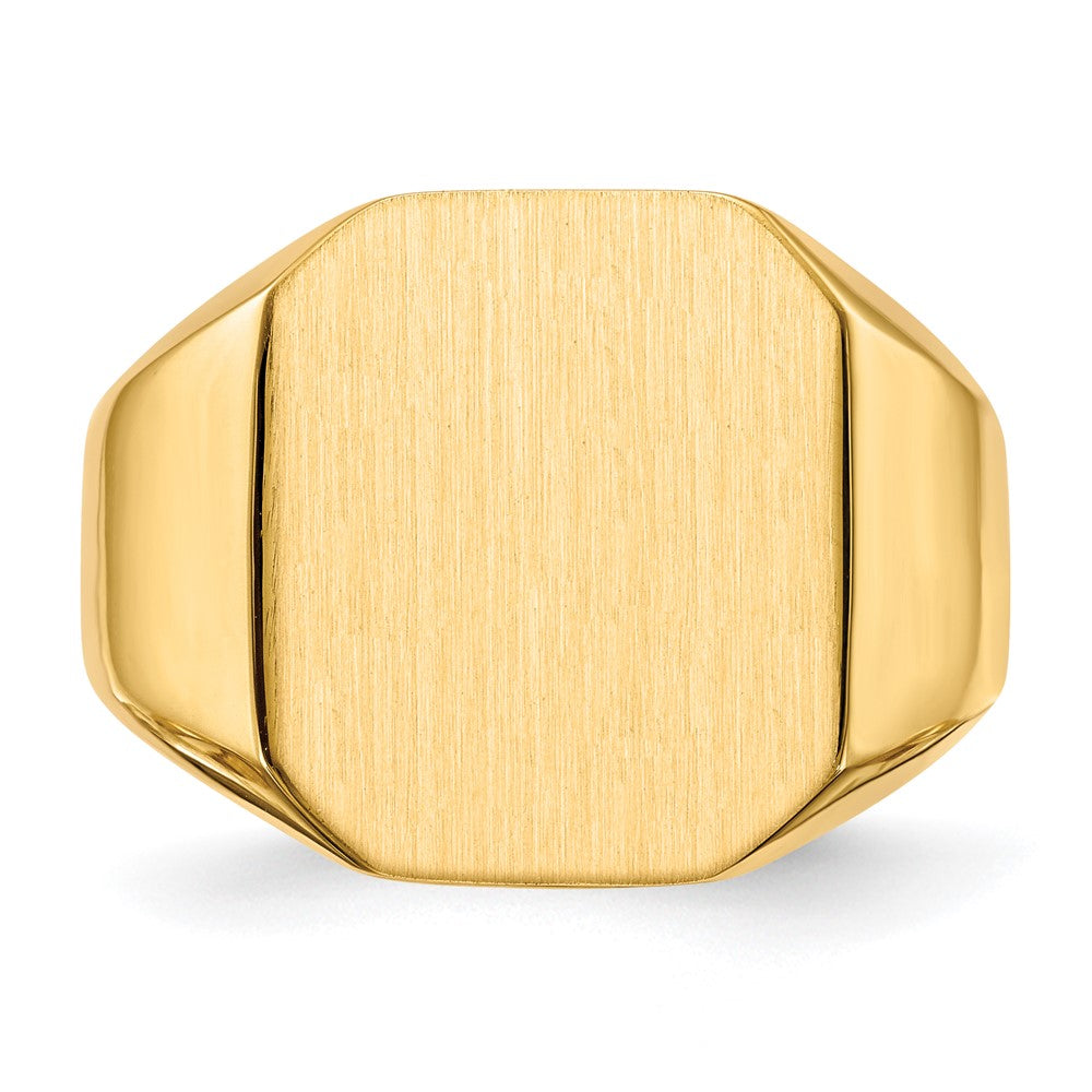 10k Yellow Gold Yellow Men's Signet Ring