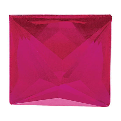 Gemstone Ruby A Quality 2mm Princess