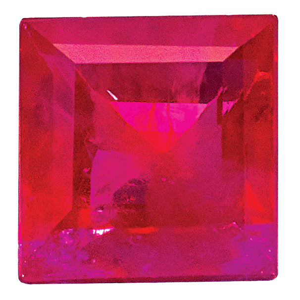 Gemstone Ruby Aa Quality 3.5mm Square Step-Cut (RU-0350-SQS-AA ...