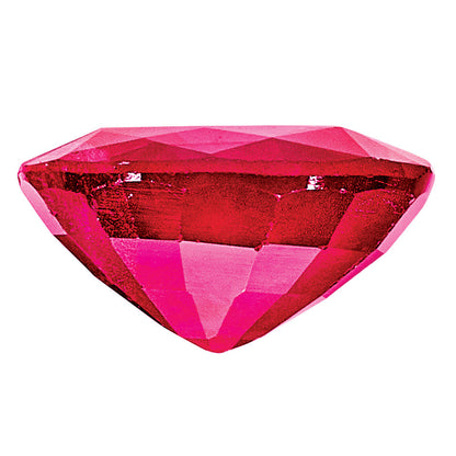 Gemstone Ruby A Quality 5mm Trillion