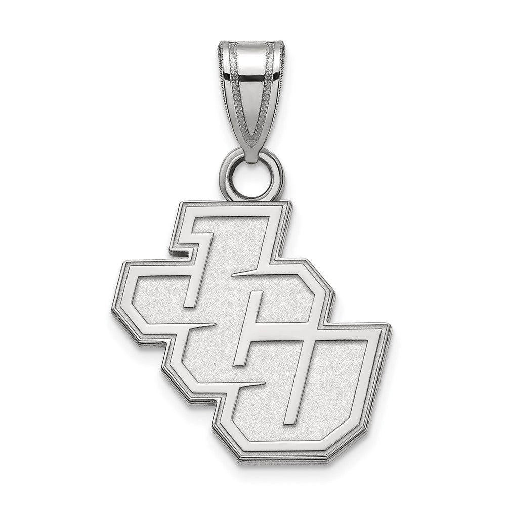 14K White Gold Logoart John Carroll University Small Pendant