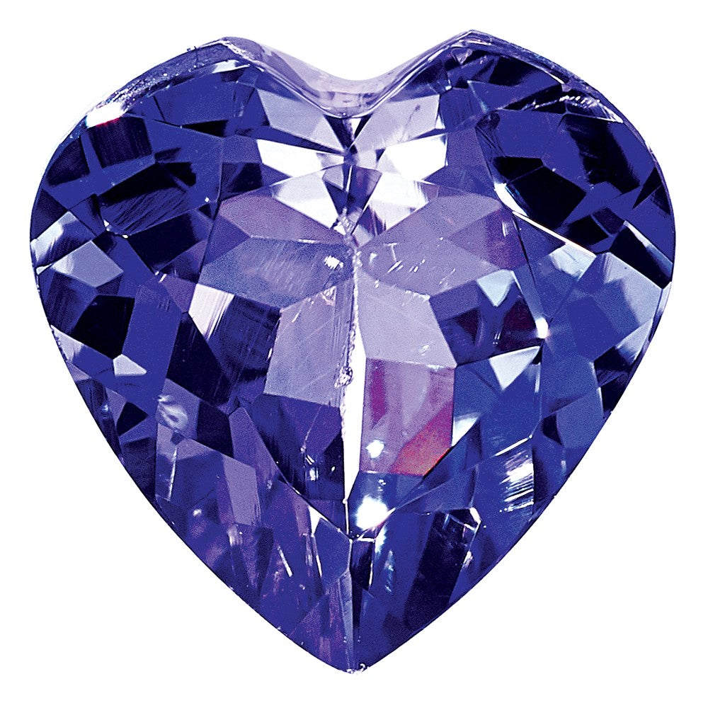 Gemstone Tanzanite Aa Quality 6mm Heart