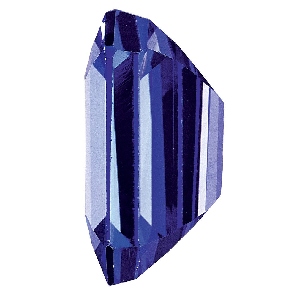 Gemstone Tanzanite Aa Quality 8X6mm Emerald Cut