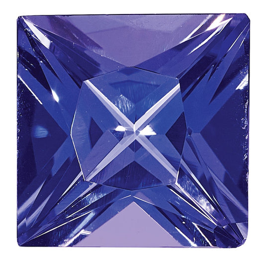 Gemstone Tanzanite Aa Quality 4mm Princess