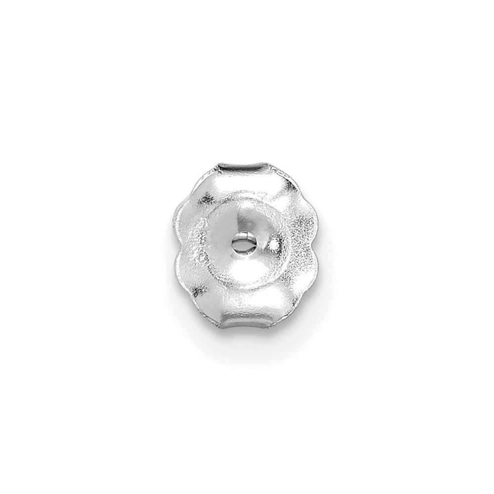 14k White Gold 1/4 ctw Lab Grown Diamond VS/SI+ G+ Round 3 Prong Heavy Wt. Stud Earrings