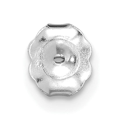 14k White Gold 1/10 ctw Lab Grown Diamond VS/SI+ G+ Round 3 Prong Heavy Wt. Stud Earrings