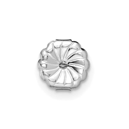 14K White Gold 3 Carat Lab Grown Diamond Vs+ F+ Complete Pear Three Prong Stud Earrings