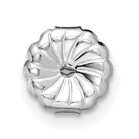 14k White Gold 1 1/2 ctw Lab Grown Diamond VS/SI+ G+ Princess 4 Prong Heavy Wt. Stud Earrings