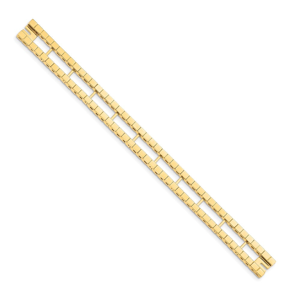 14K Yellow Gold Tennis Jacket Blank