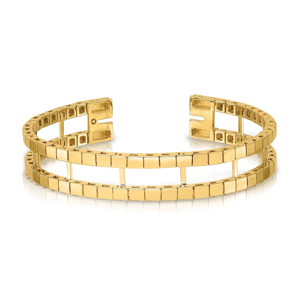 14K Yellow Gold Tennis Jacket Blank