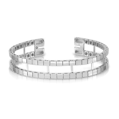 14K White Gold Tennis Jacket Blank