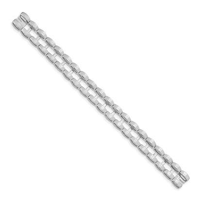 14K White Gold Tennis Jacket Blank