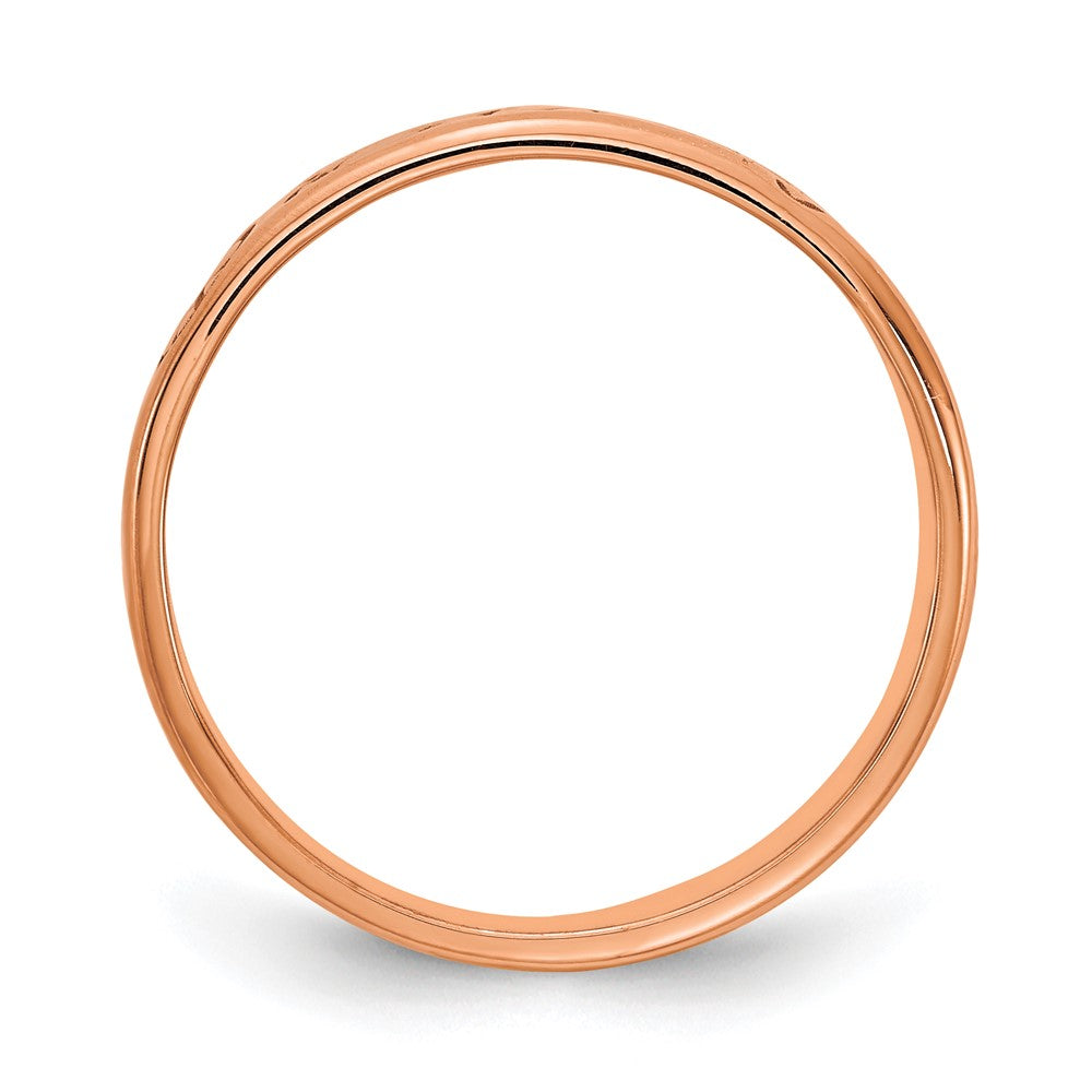 14K Rose Gold Customized Ring