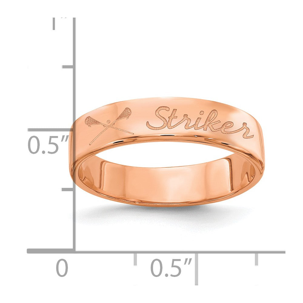 14K Rose Gold Customized Ring