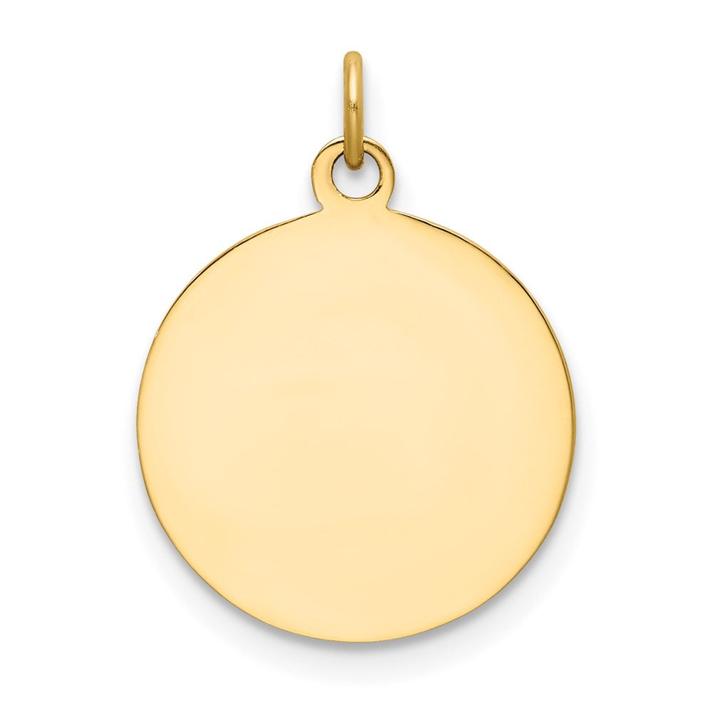 14k Yellow Gold Saint Elizabeth Seton Medal Charm