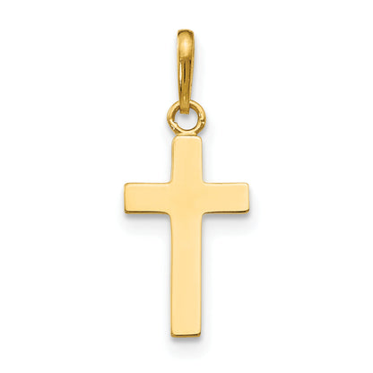 14k Yellow Gold 14k Children's Cross Pendant