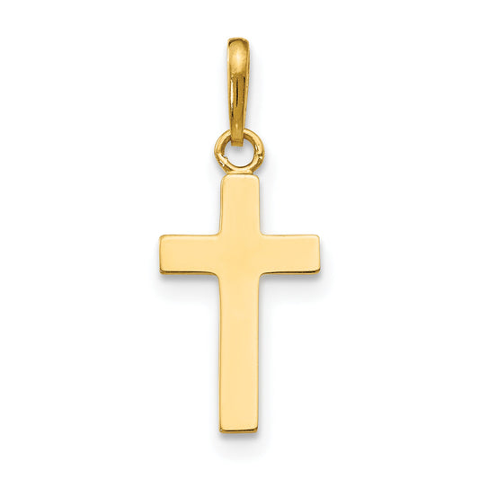 14k Yellow Gold 14k Children's Cross Pendant