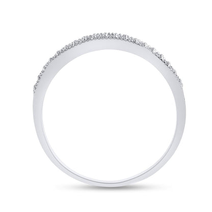 14k White Gold Princess Diamond Halo Bridal Wedding Ring Set 1/2 Cttw