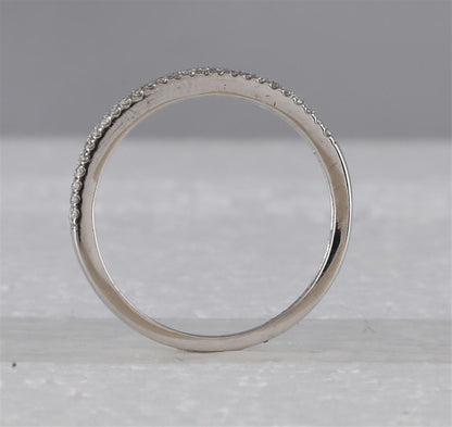 14k White Gold Round Diamond Bridal Wedding Ring Set 1 Cttw (Certified)