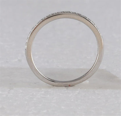 14k White Gold Round Diamond Bridal Wedding Ring Set 1 Cttw (Certified)