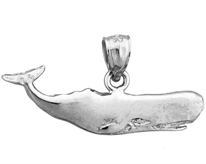 14K Gold Sperm Whale