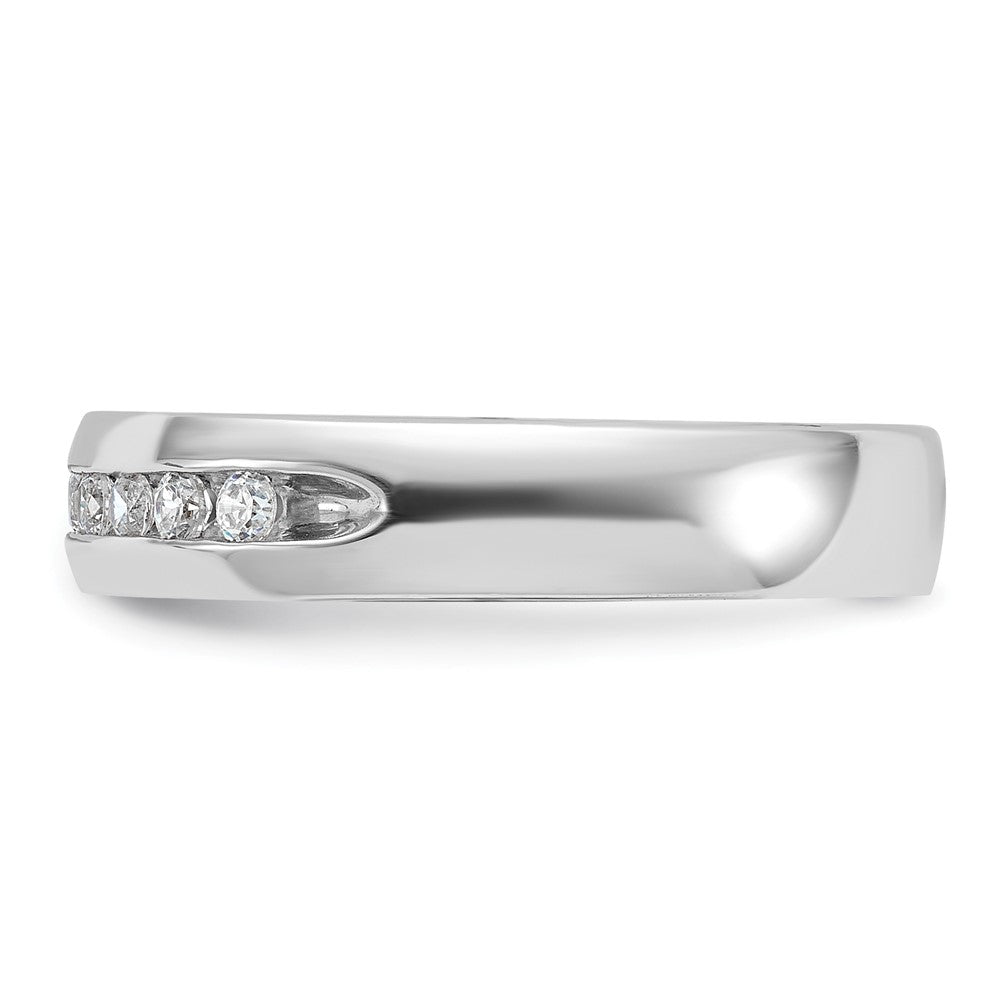 14k White Gold Men's Diamond Ring Mounting