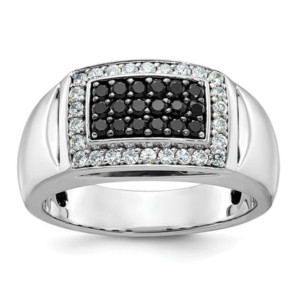 14k White Gold Men's Diamond Ring Mounting