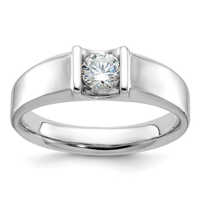 14k White Gold Men's Diamond Ring Mounting