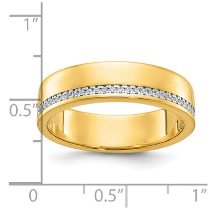 14k Yellow Gold Men's Diamond Ring Mounting