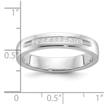 14k White Gold Men's Diamond Ring Mounting