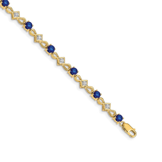 14k Rose Bracelet - mounting only